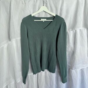 Grace & Lace V-Neck Knit Sweater